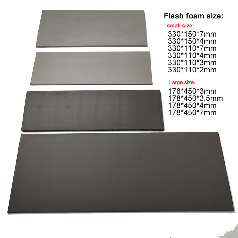 Custom Sizes Flash Foam For Stamp Pad/ Flash Foam For Pre Inked Stamp/flash Foam Material 