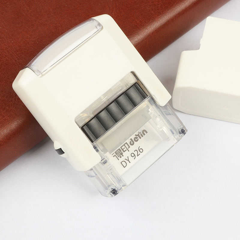 Trodat stamp white wood grain ink seal material