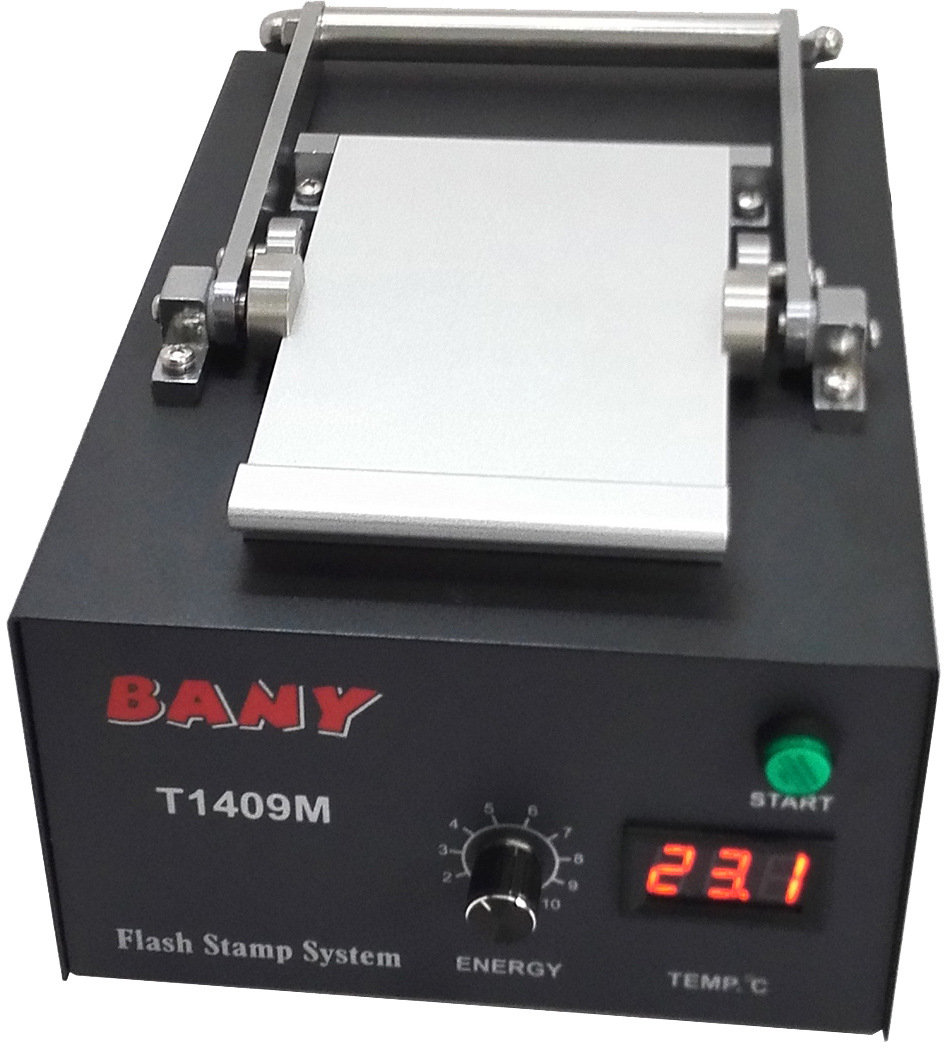 BANY T1409M display temperature  exposure machine  